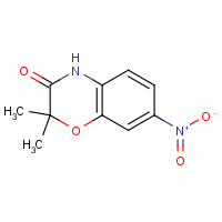85160-83-4 2,2-dimethyl-7-nitro-4H-1,4-benzoxazin-3-one chemical structure