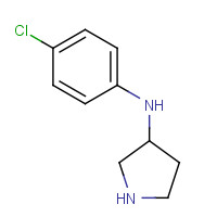 356558-33-3 N-(4-chlorophenyl)pyrrolidin-3-amine chemical structure