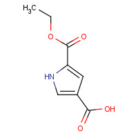 1179362-83-4 5-ethoxycarbonyl-1H-pyrrole-3-carboxylic acid chemical structure