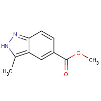 1015068-76-4 methyl 3-methyl-2H-indazole-5-carboxylate chemical structure