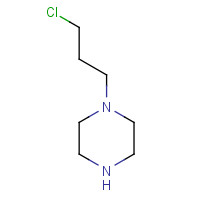 120163-60-2 1-(3-chloropropyl)piperazine chemical structure