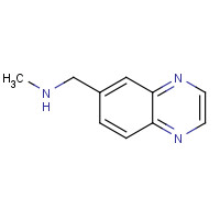179873-39-3 N-methyl-1-quinoxalin-6-ylmethanamine chemical structure