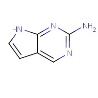 93366-88-2 7H-pyrrolo[2,3-d]pyrimidin-2-amine chemical structure