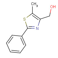 334018-22-3 (5-methyl-2-phenyl-1,3-thiazol-4-yl)methanol chemical structure