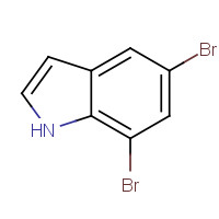 36132-08-8 5,7-dibromo-1H-indole chemical structure
