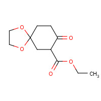 14160-65-7 ethyl 8-oxo-1,4-dioxaspiro[4.5]decane-7-carboxylate chemical structure