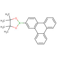 890042-13-4 4,4,5,5-tetramethyl-2-triphenylen-2-yl-1,3,2-dioxaborolane chemical structure