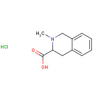 20335-68-6 2-methyl-3,4-dihydro-1H-isoquinoline-3-carboxylic acid;hydrochloride chemical structure