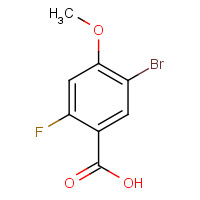 949014-42-0 5-bromo-2-fluoro-4-methoxybenzoic acid chemical structure