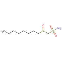 114851-07-9 octylsulfinylmethanesulfonamide chemical structure