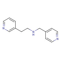 1179637-21-8 2-pyridin-3-yl-N-(pyridin-4-ylmethyl)ethanamine chemical structure