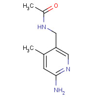 179555-14-7 N-[(6-amino-4-methylpyridin-3-yl)methyl]acetamide chemical structure