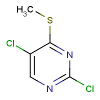 1245830-98-1 2,5-dichloro-4-methylsulfanylpyrimidine chemical structure