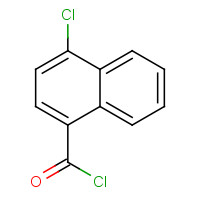 87700-64-9 4-chloronaphthalene-1-carbonyl chloride chemical structure