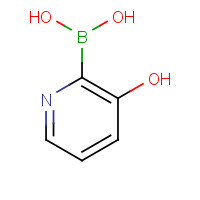 1245942-28-2 (3-hydroxypyridin-2-yl)boronic acid chemical structure