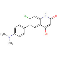 1398306-28-9 7-chloro-6-[4-(dimethylamino)phenyl]-4-hydroxy-1H-quinolin-2-one chemical structure