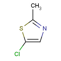 57268-15-2 5-chloro-2-methyl-1,3-thiazole chemical structure