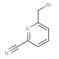 104508-24-9 6-(bromomethyl)pyridine-2-carbonitrile chemical structure