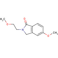 659737-49-2 5-methoxy-2-(2-methoxyethyl)-3H-isoindol-1-one chemical structure