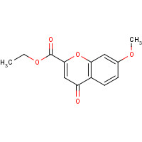 38322-74-6 ethyl 7-methoxy-4-oxochromene-2-carboxylate chemical structure