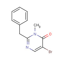 890021-27-9 2-benzyl-5-bromo-3-methylpyrimidin-4-one chemical structure