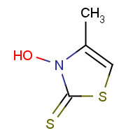 49762-08-5 3-hydroxy-4-methyl-1,3-thiazole-2-thione chemical structure