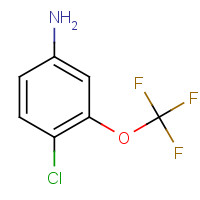 97608-50-9 4-chloro-3-(trifluoromethoxy)aniline chemical structure