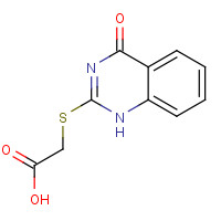 16431-29-1 2-[(4-oxo-1H-quinazolin-2-yl)sulfanyl]acetic acid chemical structure