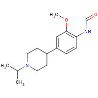 1462951-49-0 N-[2-methoxy-4-(1-propan-2-ylpiperidin-4-yl)phenyl]formamide chemical structure