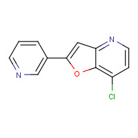 1360911-16-5 7-chloro-2-pyridin-3-ylfuro[3,2-b]pyridine chemical structure