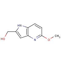 17288-45-8 (5-methoxy-1H-pyrrolo[3,2-b]pyridin-2-yl)methanol chemical structure