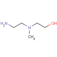 5753-50-4 2-[2-aminoethyl(methyl)amino]ethanol chemical structure