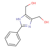 61698-32-6 [4-(hydroxymethyl)-2-phenyl-1H-imidazol-5-yl]methanol chemical structure