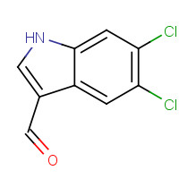 1227578-94-0 5,6-dichloro-1H-indole-3-carbaldehyde chemical structure