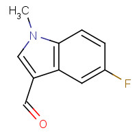 441715-30-6 5-fluoro-1-methylindole-3-carbaldehyde chemical structure