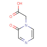42352-55-6 2-(2-oxopyrazin-1-yl)acetic acid chemical structure