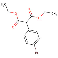 93139-85-6 diethyl 2-(4-bromophenyl)propanedioate chemical structure