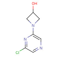 1147998-46-6 1-(6-chloropyrazin-2-yl)azetidin-3-ol chemical structure