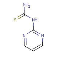 31437-20-4 pyrimidin-2-ylthiourea chemical structure