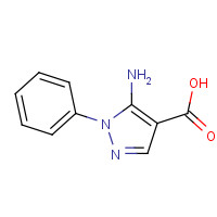 51649-80-0 5-amino-1-phenylpyrazole-4-carboxylic acid chemical structure