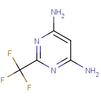 672-46-8 2-(trifluoromethyl)pyrimidine-4,6-diamine chemical structure