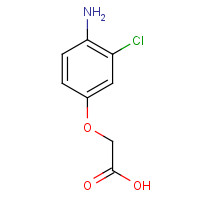 24743-02-0 2-(4-amino-3-chlorophenoxy)acetic acid chemical structure