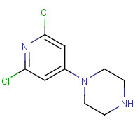 796856-41-2 1-(2,6-dichloropyridin-4-yl)piperazine chemical structure