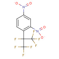 24813-57-8 1-(1,1,1,2,3,3,3-heptafluoropropan-2-yl)-2,4-dinitrobenzene chemical structure