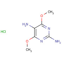 1188265-72-6 4,6-dimethoxypyrimidine-2,5-diamine;hydrochloride chemical structure