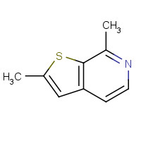 49781-54-6 2,7-dimethylthieno[2,3-c]pyridine chemical structure
