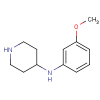 874647-08-2 N-(3-methoxyphenyl)piperidin-4-amine chemical structure