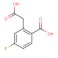 500779-09-9 2-(carboxymethyl)-4-fluorobenzoic acid chemical structure