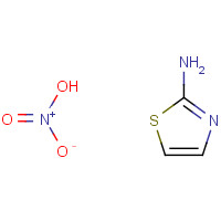57530-25-3 nitric acid;1,3-thiazol-2-amine chemical structure