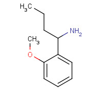 1184085-87-7 1-(2-methoxyphenyl)butan-1-amine chemical structure